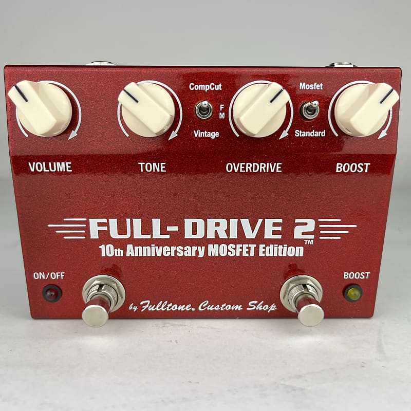 FULL-DRIVE 2 10th Anniversary フルドライブ Fulltone Fulldrive 2 MOSFET 10th Anniversary（中古）【楽器