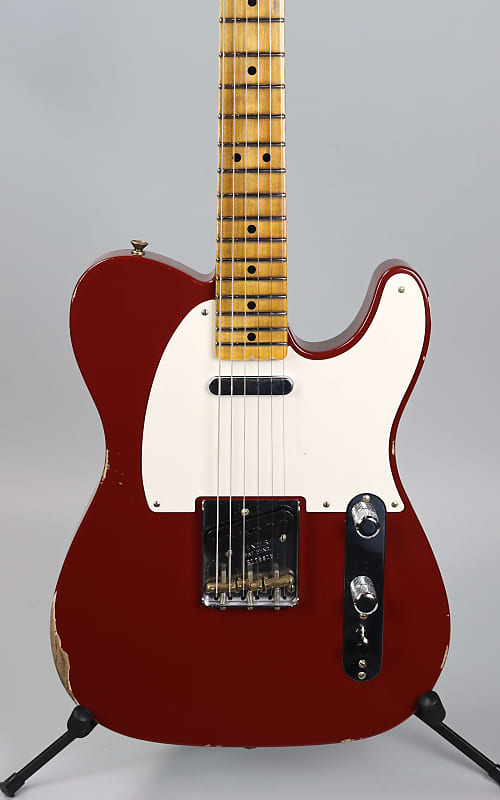 Fender Custom Shop Limited ‘50s Reverse Tele Relic Aged Cimarron Red image 1