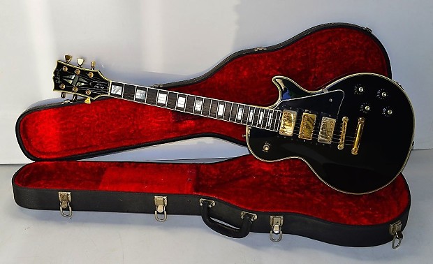 1974 gibson les paul deals custom black beauty
