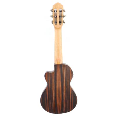 Ortega Timber Series RGL5EB-CE Ebony A/E Guitarlele image 4