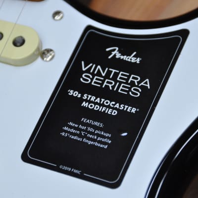 Fender Vintera 50's Stratocaster Modified 2 Color Sunburst image 11