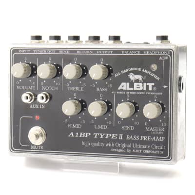 ALBIT A1BP Type II Bass Preamp DI [SN 7895] (04/01) | Reverb