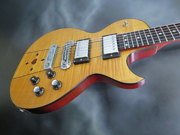 Greco/Zemaitis GZ-2100 WF, Natural Flame Top, W/ Hard Case and