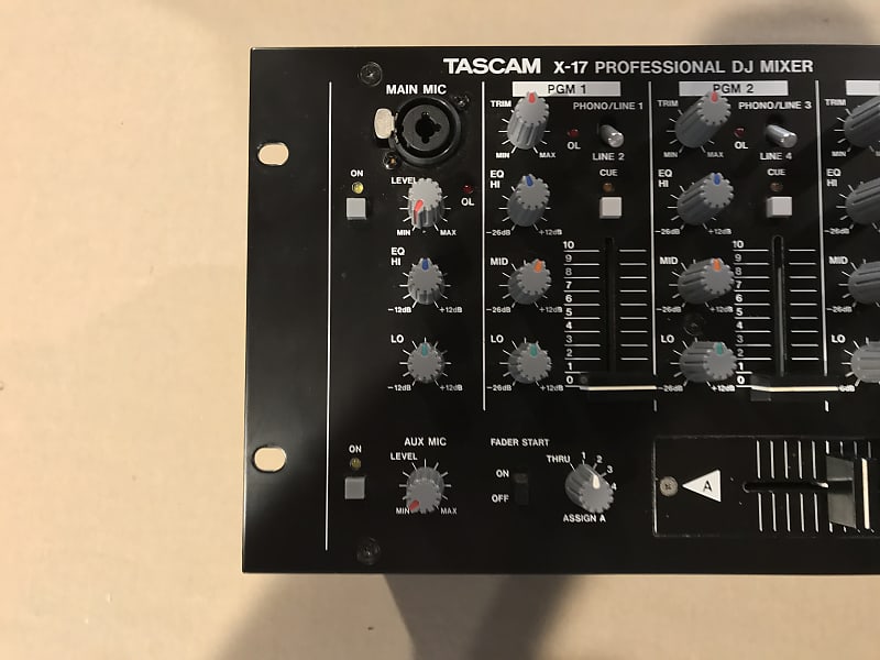 TASCAM X-17 PROFESSIONAL DJ MIXER ミキサー TASCAM X-17 PROFESSIONAL DJ MIXER ミキサー - メルカリ