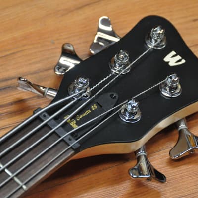 Warwick Rockbass Corvette $$ 5 Burgundy Red image 10