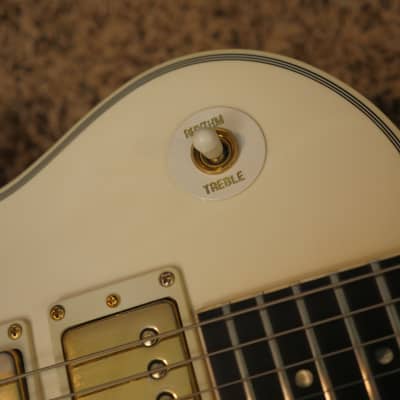 Video! 1986 Gibson Les Paul Studio Custom XPL Aged White (Les Paul with Explorer Headstock) image 11