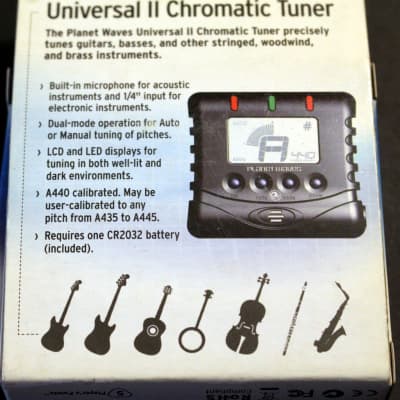 SIX Planet Waves PW-CT-09 Universal II Chromatic Guitar Tuner (lot of 6) image 3