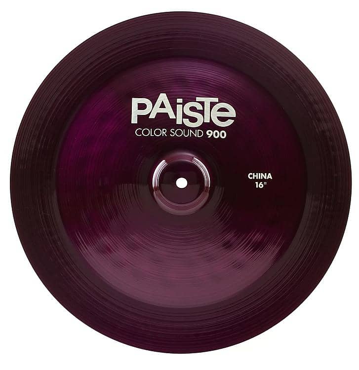 Paiste 16 inch Color Sound 900 Purple China Cymbal image 1