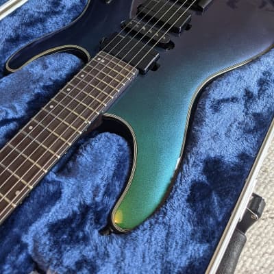 Ibanez Axion Label S671ALB-BCM 2021 Blue Chameleon + Case