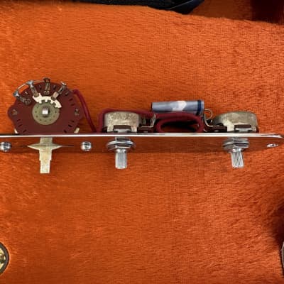 1991 Fender American Vintage Telecaster 3 Way Wiring Assembly Phone Book Lux Cap image 7