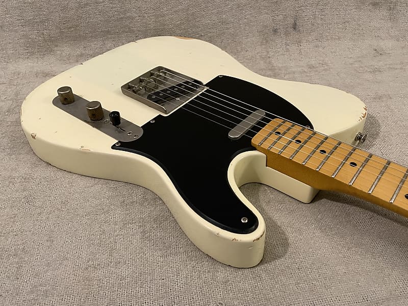 2008 Squier Classic Vibe Telecaster Vintage White Blonde Pro