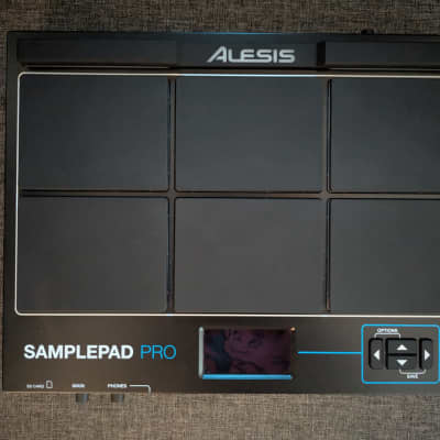 Alesis SamplePad Pro 8-Pad Percussion and Sample-Triggering Instrument 2010s - Black image 2