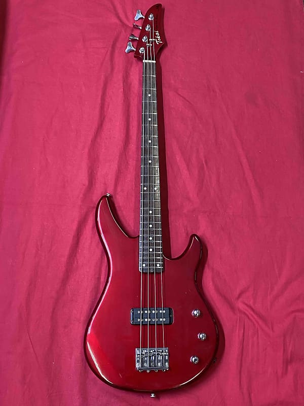 Tokai MBX-45 Red 1982 Japan Vintage Electric Bass Guitar