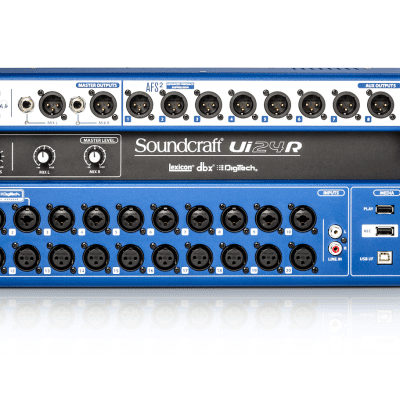 IN STOCK! Soundcraft Ui24R 24-Channel Digital Mixer w/ Wireless Control image 1