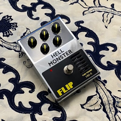 Rare!【NEW OLD STOCK】Guyatone Flip Hell Monster HM-X | Great Made in Japan Metal Distortion Pedal with True Tube Distortion (Commissioned by 045guitars) for sale