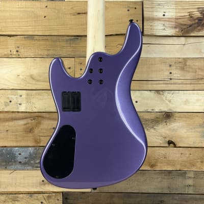 Anaconda Ultra PJ4 Essence 4-String Bass (2021) Metallic Purple w/DiMarzio Pickups image 7