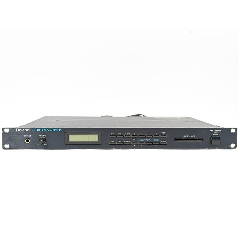 Roland D-110 - Multi-Timbral Sound Module Synthesizer Rackmount image 1