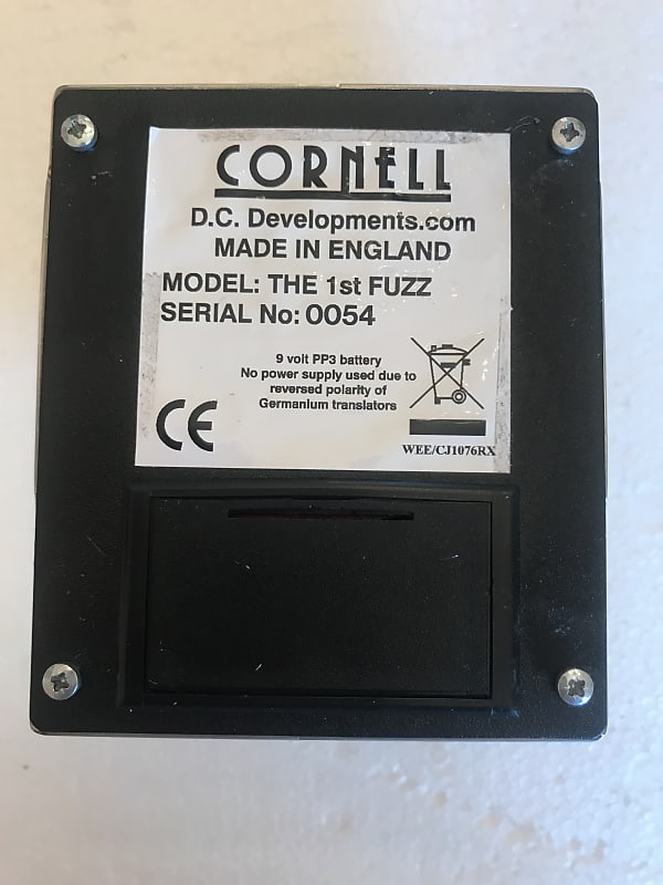 Denis Cornell 1990s First 1st Fuzz NKT275 Fuzz Face (ser Denis Cornell 1990s First 1st Fuzz NKT275 Fuzz Face (ser