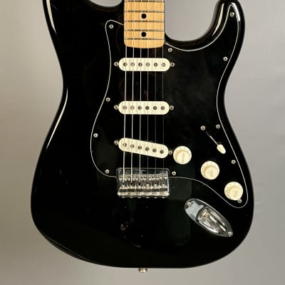 Fender Stratocaster Hardtail 1976 Black image 1