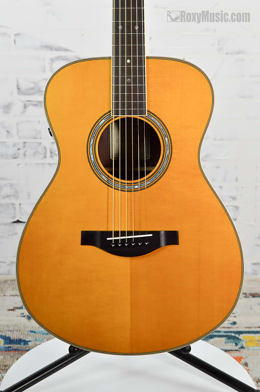 New Yamaha LSTA Concert TransAcoustic Acoustic Electric Guitar Vintage Tint w/Hard Bag image 1