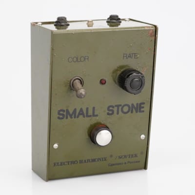 Electro-Harmonix Small Stone Phase Shifter Pedal (Russian V1) | Reverb