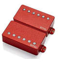 EMG 57/66 Bridge Neck Humbucker Alnico V Magnets Active Guitar Pickup Set Red