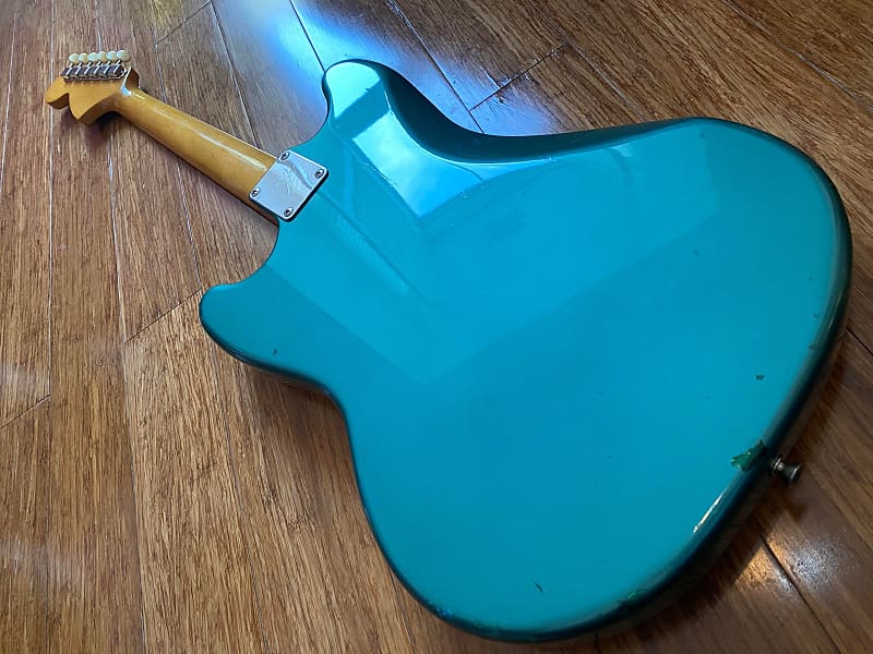 Fender Japan Order Made Mustang '69 Reissue 2004 Ocean | Reverb