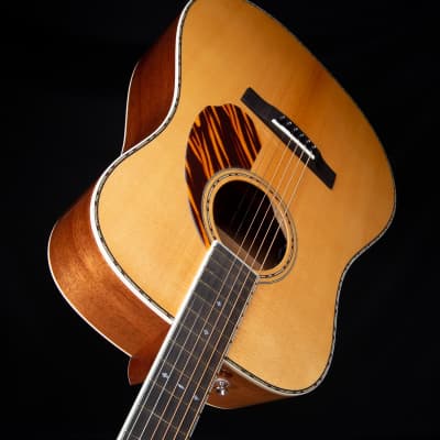 Fender Paramount PD-220E Dreadnought Acoustic-Electric Guitar - Ovangkol, Natural SN CC220612085 image 7