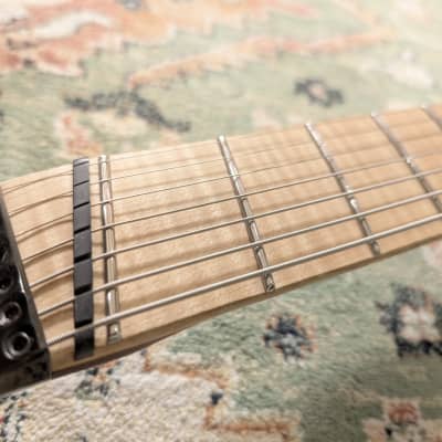 Skervesen Shoggie 7 FF NTB Neck Through - Ghost Green Tung Oil image 8