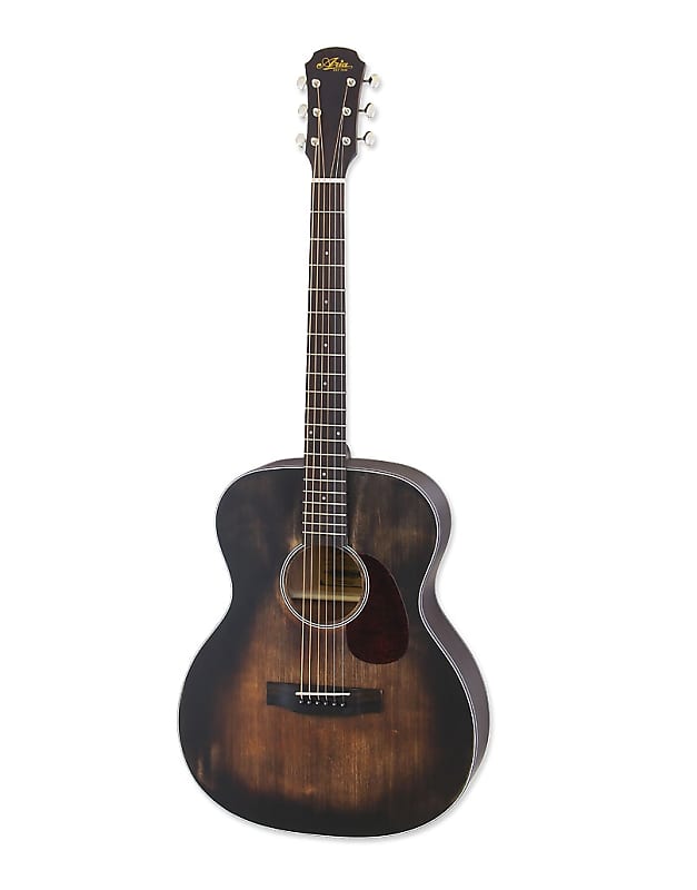 Aria ARIA-101DP 100 Series Delta Player Spruce Top OM Orchestra 6-String Acoustic Guitar image 1