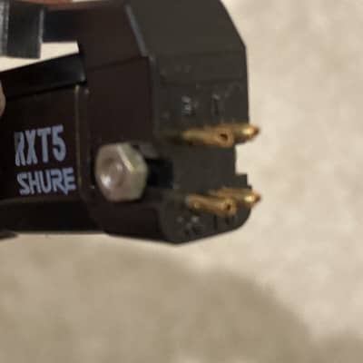 Realistic Shure RXT5 Cartridge w/ 1/2" Adapter - Continuity Good, Needs Stylus image 3