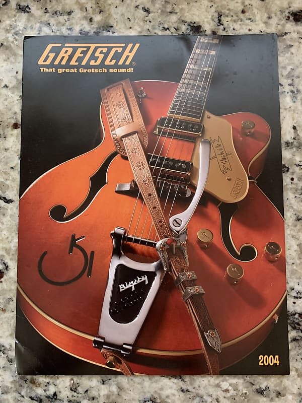 Gretsch Guitar Catalog 6120 Etc 2004 Country Club Anniversary Reverb