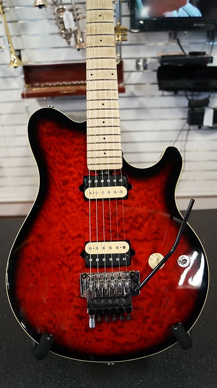 Music Man Sterling AX40 w/Floyd Rose Bridge! EVH D-Tuna | Reverb