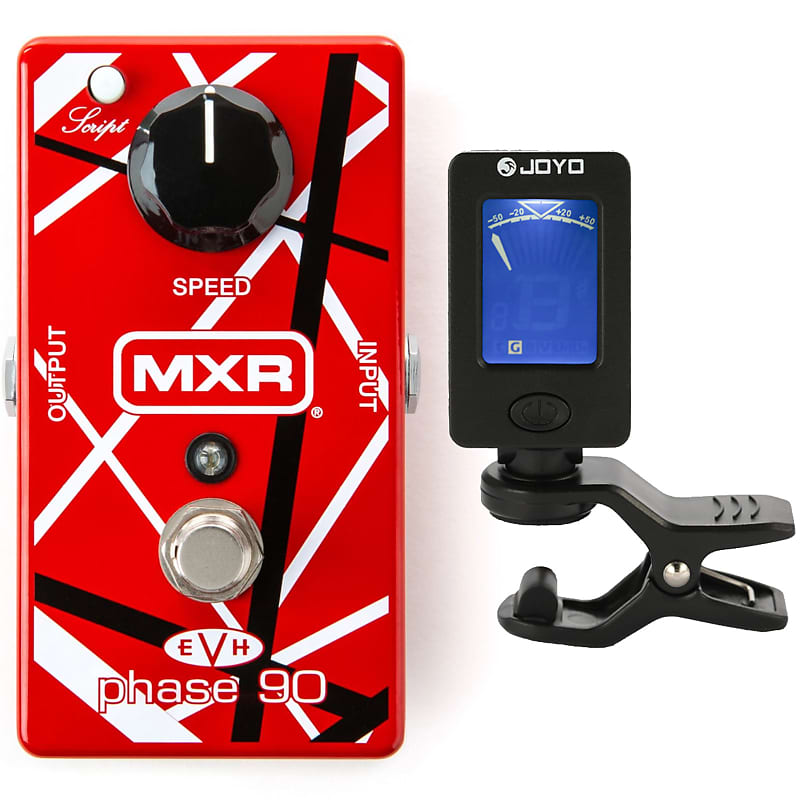 MXR EVH90 Eddie Van Halen Phase 90 Effects Pedal with Free Clip-On Chromatic Tuner image 1