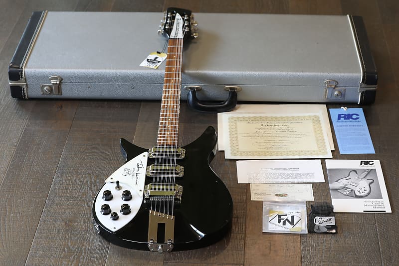 RARE! 1991 Rickenbacker 355/12JL John Lennon Signature 12