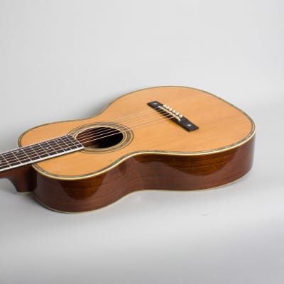 Wm. Stahl Solo Style # 8 Flat Top Acoustic Guitar,  made by Larson Brothers (1930), ser. #36405, black tolex hard shell case. image 7