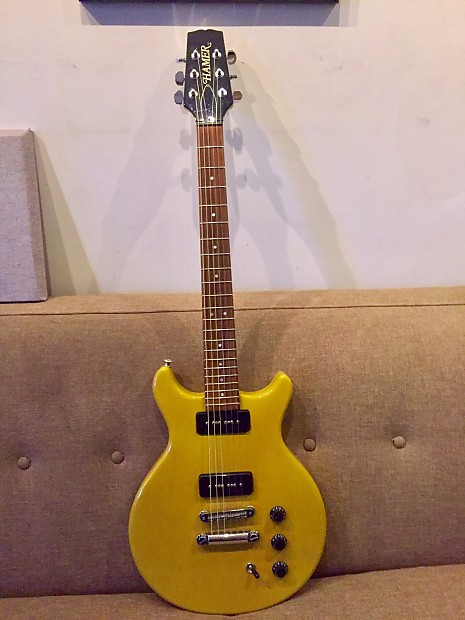 Hamer Special USA  1993 TV Yellow, with the more desirable thicker neck image 1