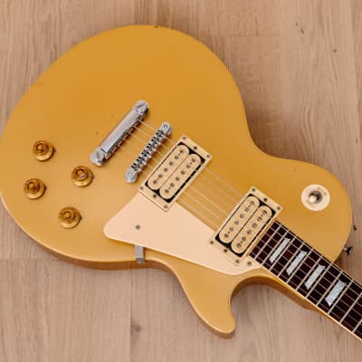1978 Heerby LS Series Goldtop Standard Vintage Electric Guitar w/ Case & Maxon Pickups, Japan image 8