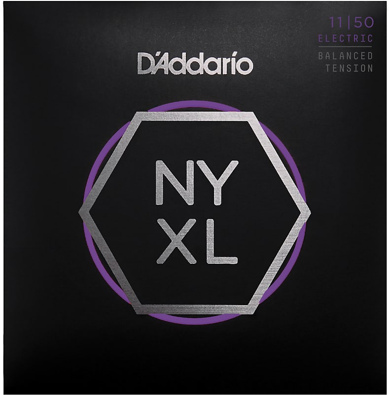 D'Addario NYXL1150BT Nickel Wound Electric Guitar Strings, Balanced Tension Med