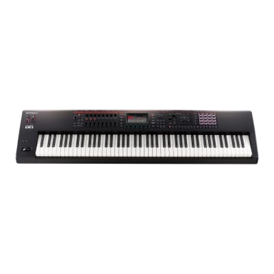 Roland FANTOM-08 88-Key Workstation Synthesizer Keyboard With Stand, Bench, Sustain Pedal, Headphones, and Cables (9 Items) image 9