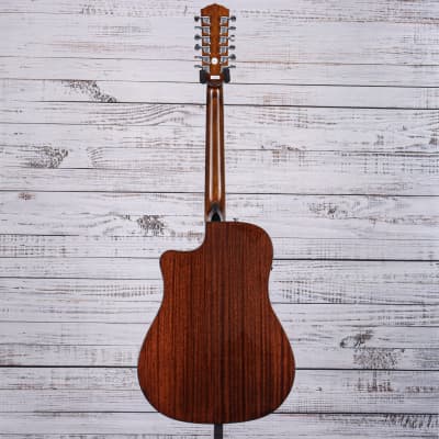 Fender CD-60SCE  12-String Acoustic-Electric Guitar image 4