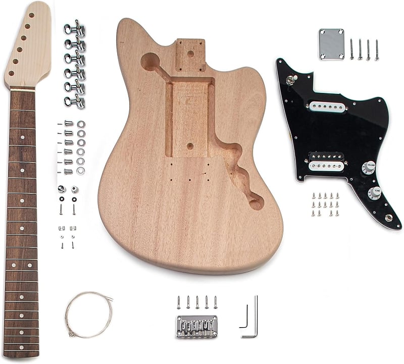 StewMac DIY Build Your Own Offset Hardtail Electric Guitar Kit - New for 2022! (101258) image 1