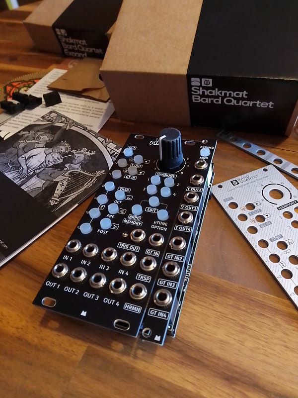 鍵盤楽器 Shakmat BardQuartet+Exp+SerialProgrammer Shakmat Modular Bard Quartet Expander - Perfect Circuit