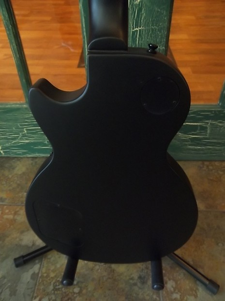 Epiphone Gothic Goth Les Paul Studio Solid Body Guitar Satin Epiphone Gothic Goth Les Paul Studio Solid Body Guitar Satin