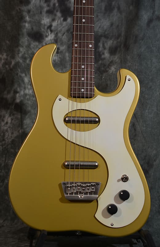 Danelectro '63 Reissue Rare Gold D63 Electric Guitar w FAST n Free Shipping image 1