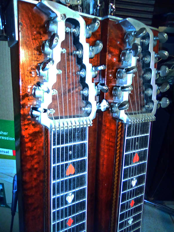 SHOBUD DUAL NECK THE PROFESSIONAL 8 PEDAL, 4 KNEELEVER Reverb