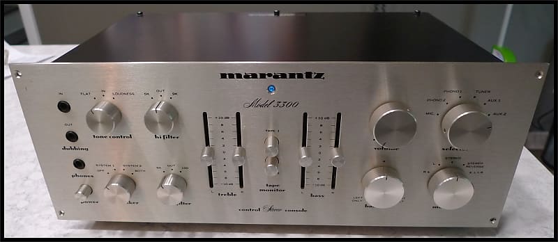 Vintage Marantz 3300 Preamplifier Stereo Control Console US Made Beautiful