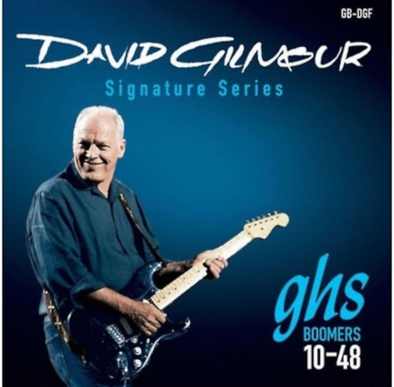 GHS Guitar Strings David Gilmour SIgnature Blue Strat Set 10-48 image 1