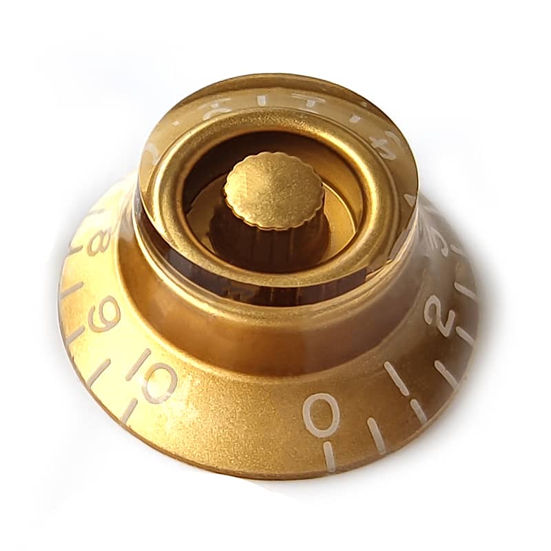 Top Hat Speed Control Knobs Gold 1x Knob Reverb