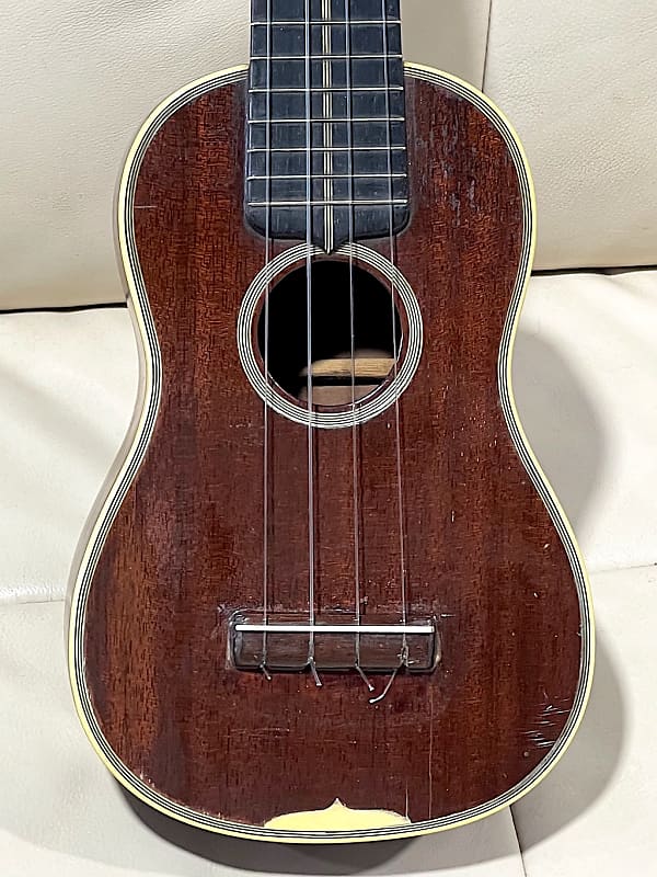 Martin Style 3 Uke "D" Style by Ditson  1920 - rarest of rare special ordered by the Ditson Music Shop to match the 1st Dreadnaughts image 1